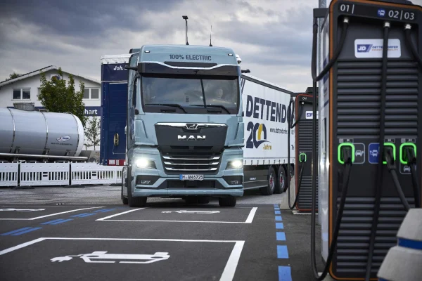 Elektrische vrachtwagen
