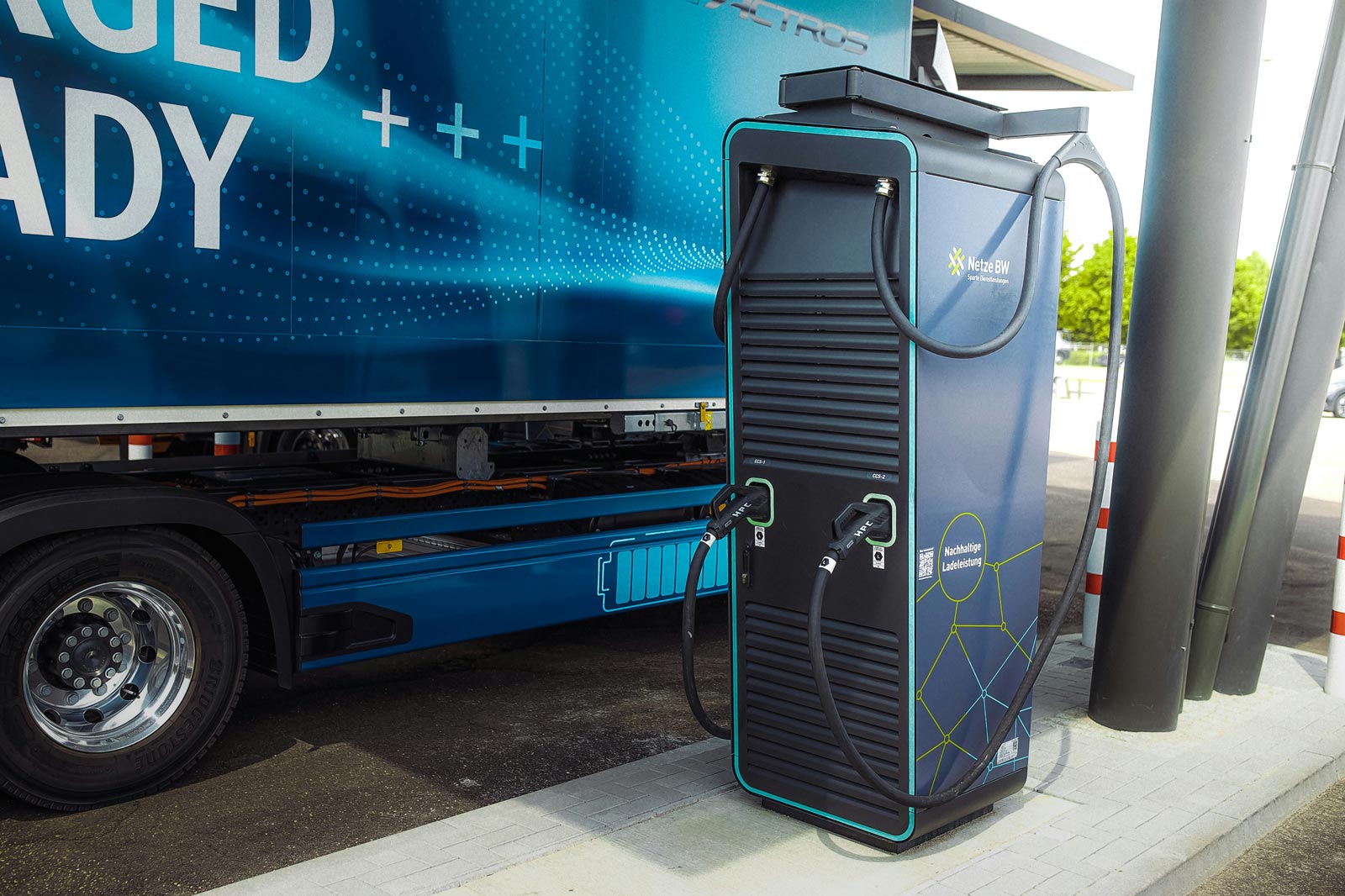 Elektrische vrachtwagen